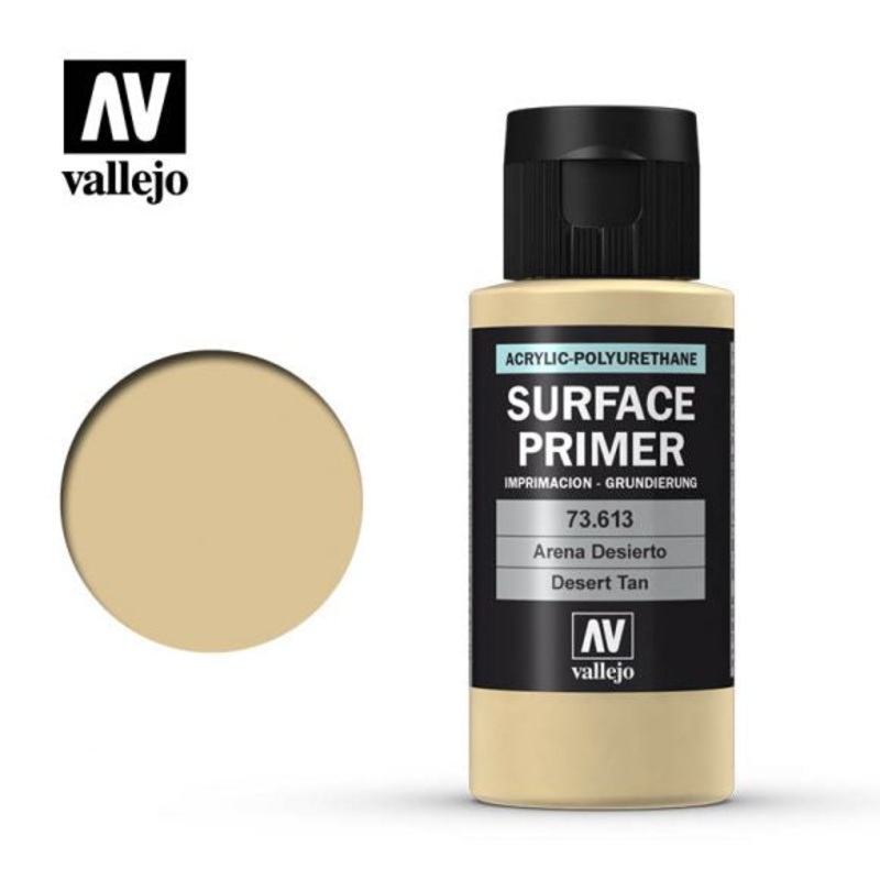 VAL73613 Acrylic Polyurethane Primer – Desert Tan (60ml)