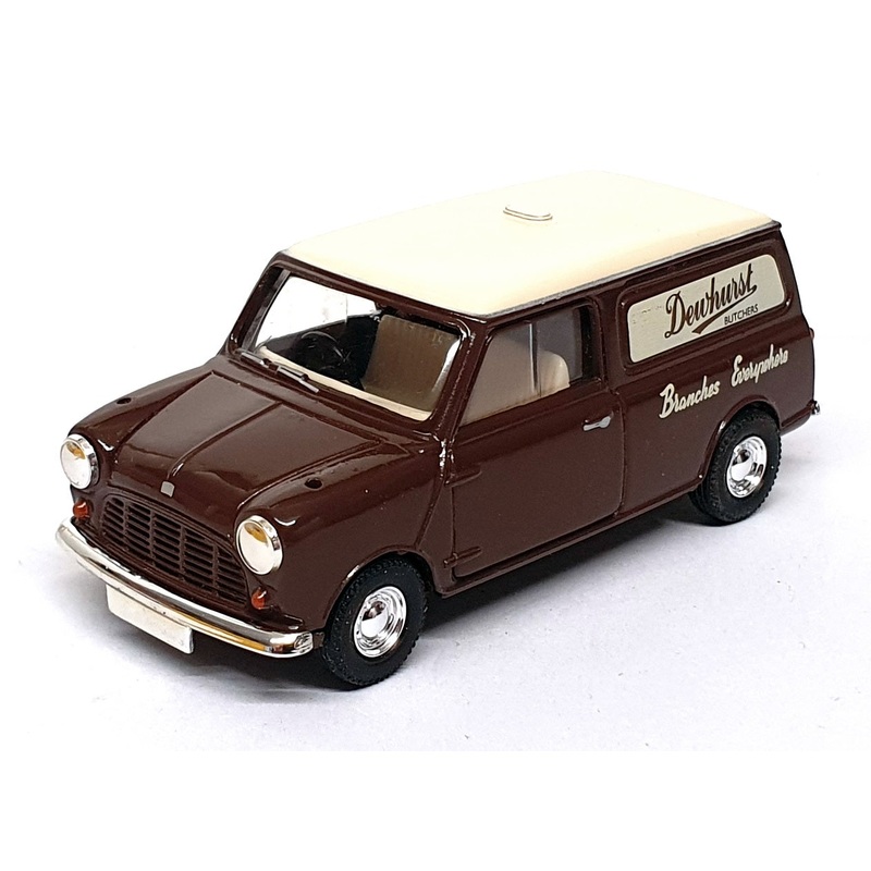 Vanguards 1/43 Scale VA14004 – Austin Seven Mini Van Dewhurst Butcher – Brown