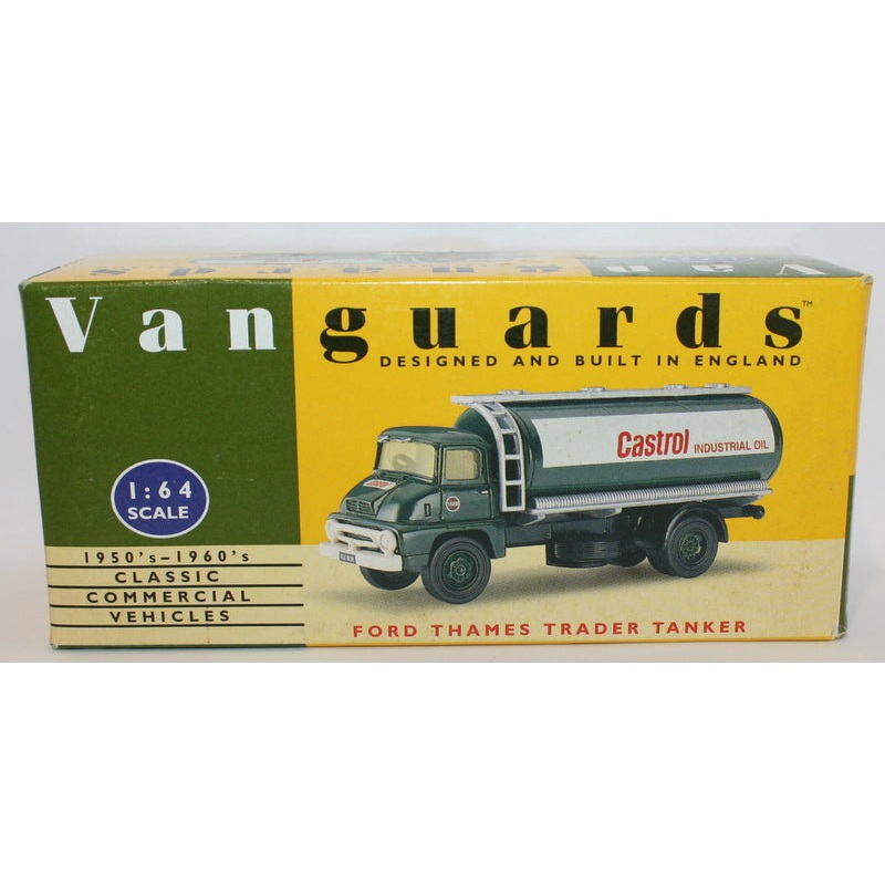 Vanguards 1/64 Scale VA9001 – Ford Thames Trader Tanker – Castrol