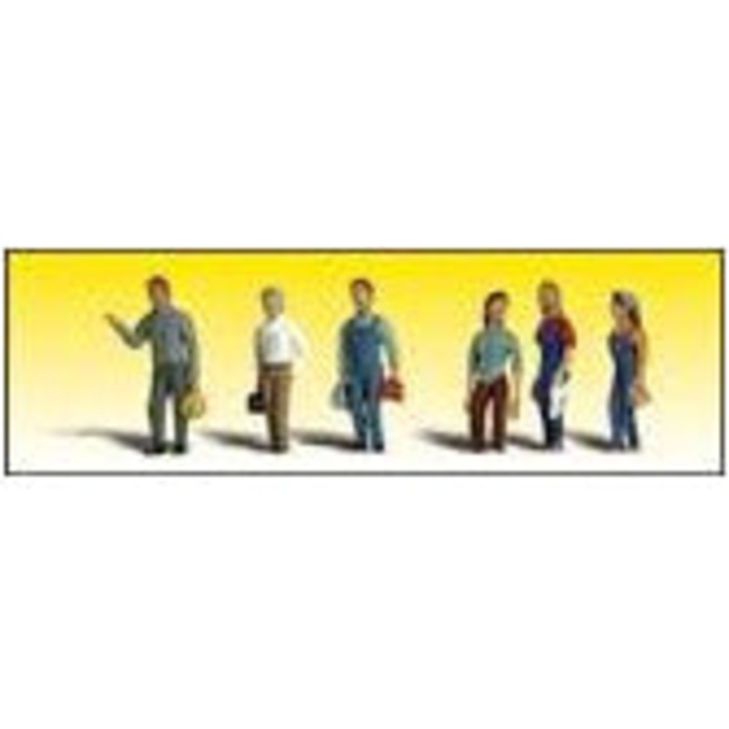 Woodland Scenics 2nd Shift Workers (N) WOO2188